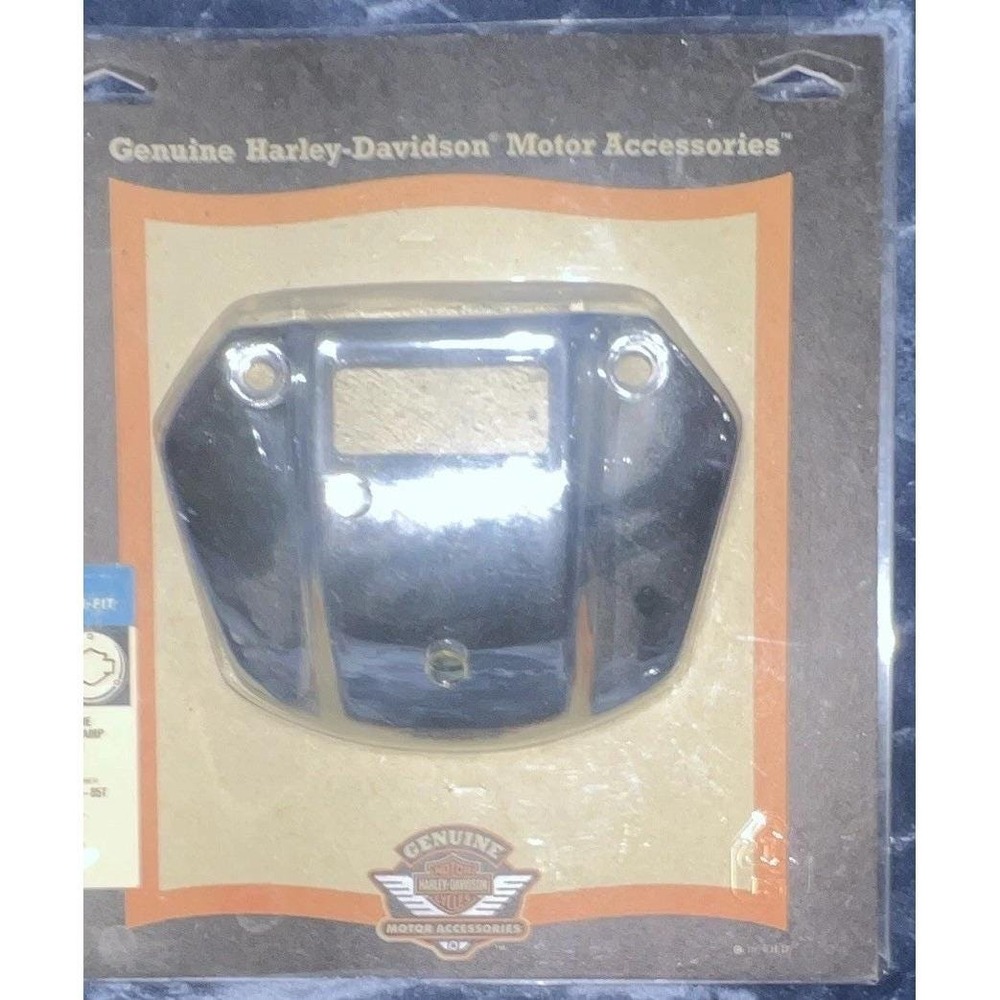 Y2K Harley Davidson Headlamp Cover OS Chrome New 67871-85T NOS Multi-Fit Part